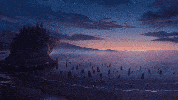 traveloregon animation oregon exaggerated travle oregon GIF