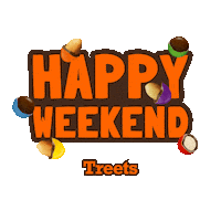 Weekend Chocolate Sticker by Treets