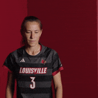Womens Soccer Go Cards GIF by Louisville Cardinals