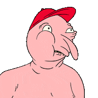 inarisirola reaction tired shock character Sticker