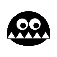 eyes bouncing Sticker by Aljosha Konstanty