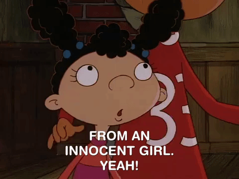 hey arnold nick splat GIF