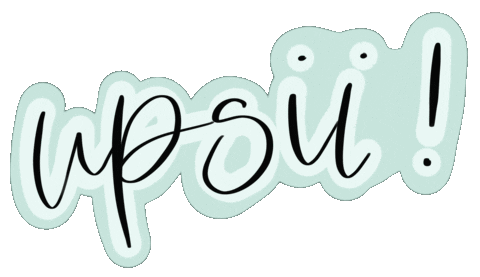 Ups Oops Sticker