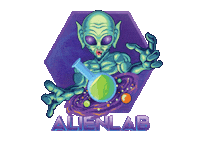 alien-lab alien lab alienlab alien lab nl alienlabnl Sticker