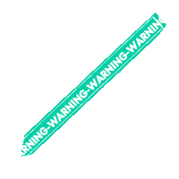 Attention Warning Sticker by PIN-UP.KZ