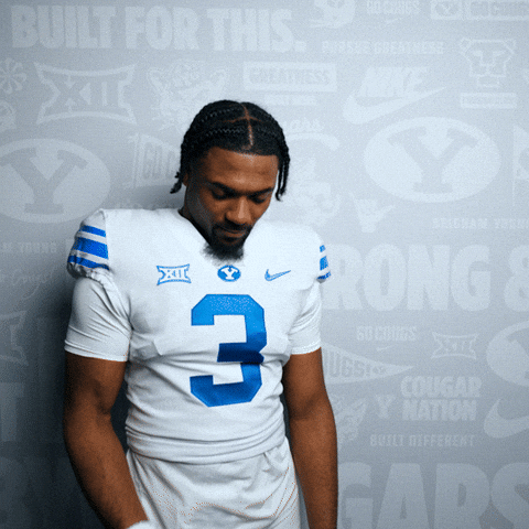 Byu Football Go Cougs GIF by BYU Cougars