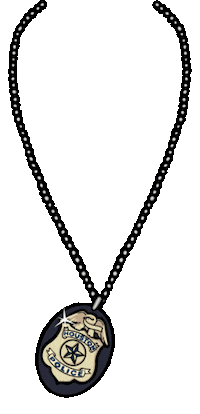 Police Badge Sticker