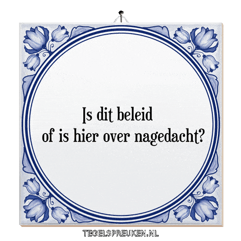 Nl Analyse Sticker by Tegelspreuken.nl