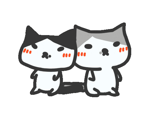 Cat Sticker by yomoyeah
