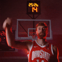 Basketball Noel GIF by Ohio State Athletics
