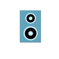 Turn Up Box Sticker by Unit Media Group