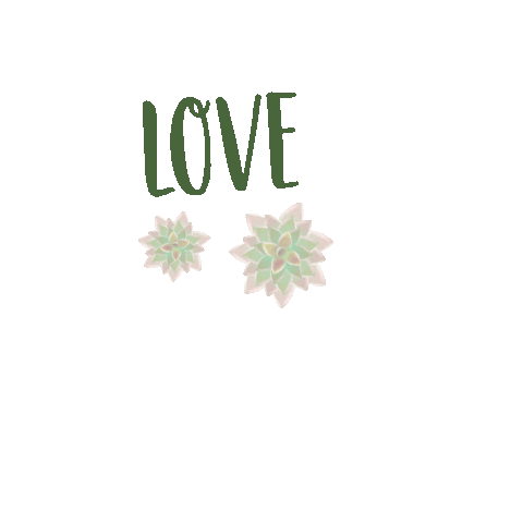 Plants Love Sticker