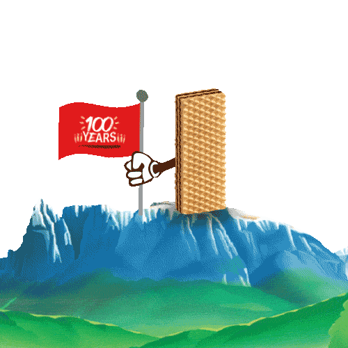 Flag Mountain Sticker by loacker