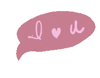 I Love You Heart Sticker