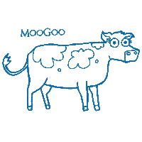 Skincare Cow Sticker by Design