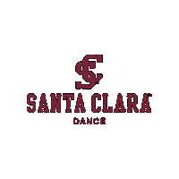 Scu Dance Sticker by Santa Clara Broncos