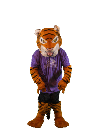 Ouachita dance orange go mascot Sticker