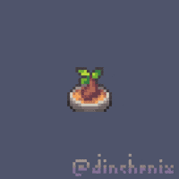 dinchenix pixel art dinchenix pixel plant assign game GIF