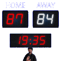 84 Away Sticker