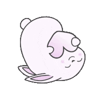Listening What Sticker by Rainbow Rabbits