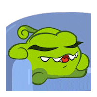 Sleepy Sticker by Om Nom