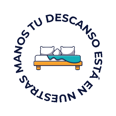 Happy Bed Sticker by labrandr