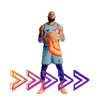 Lebron James Sport Sticker by Space Jam