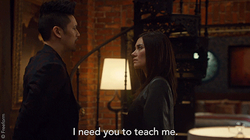 teach me GIF by Shadowhunters
