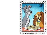 Lady And The Tramp Disney Sticker by Johnram27