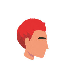 Red Hair Fire Sticker by LIVE Colour