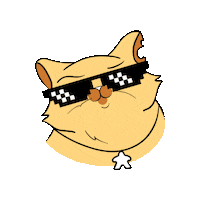 Game Cat Sticker