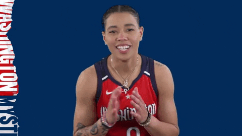 Natasha Cloud Sport GIF by Washington Mystics