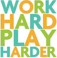 Play Hard Love Sticker by fitlosophy