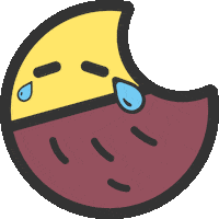 Sad Tear Sticker