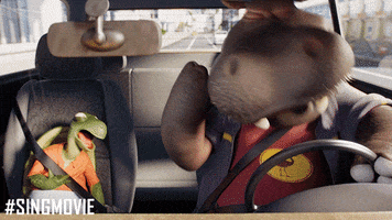 Happy On The Go GIF by Sing Movie