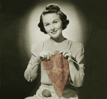 tired pizza GIF