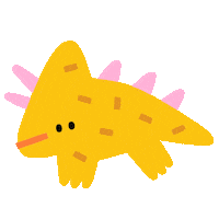 Sun Dinosaur Sticker by Halcyon Nights