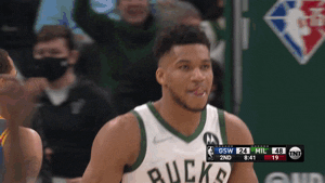 Regular Season Smile GIF by NBA