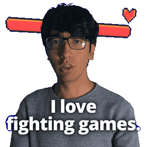 Beat Em Up Fighting Game Sticker