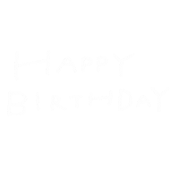 Happy 誕生日 Sticker