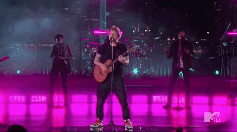Performing Ed Sheeran GIF by 2021 MTV Video Music Awards