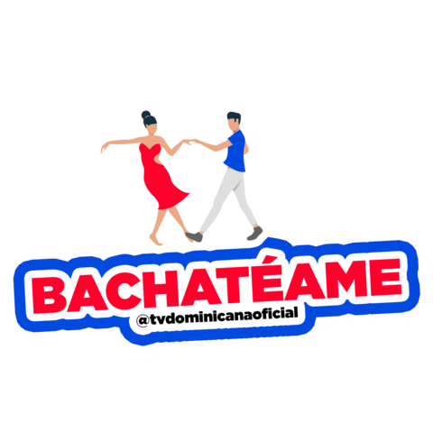 Baile Bachata Sticker by Television Dominicana