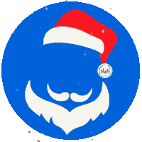 Fundacion_HDH navidad santa claus feliz navidad colecta Sticker