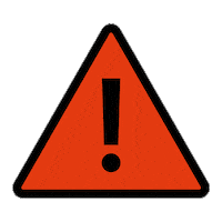 Warning Black Friday Sticker by Wishtrend