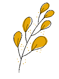 ritadistefano design nature yellow spring Sticker