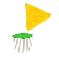 Desi Samosa Sticker