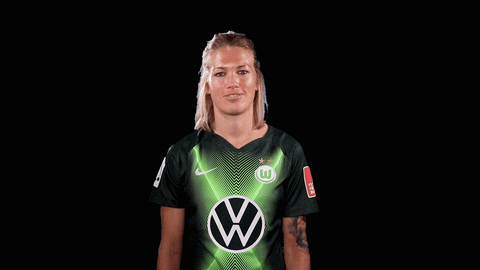 Soccer Woman GIF by VfL Wolfsburg