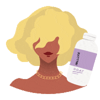 Coffee Hair Sticker by Pallure