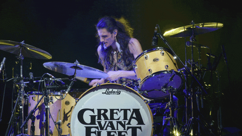 Perform Live Music GIF by Greta Van Fleet
