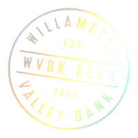 Gear Sticker by Willamette Valley Bank